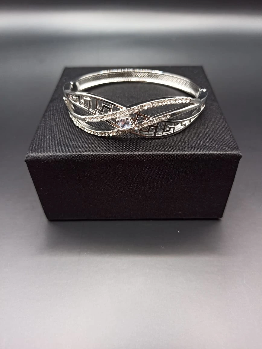 LunaGlow Silver Bracelet